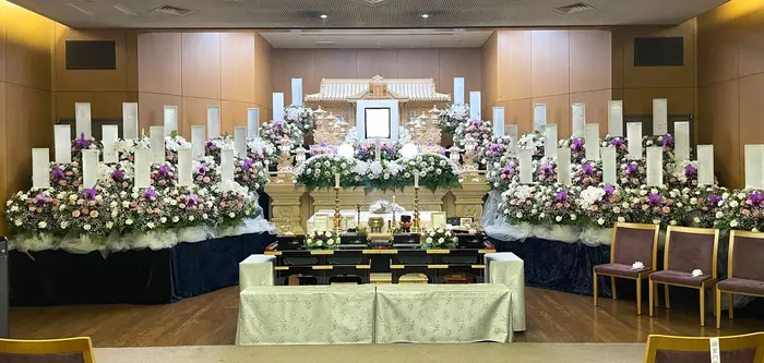 ラストセレモニーで葬儀を行なった写真