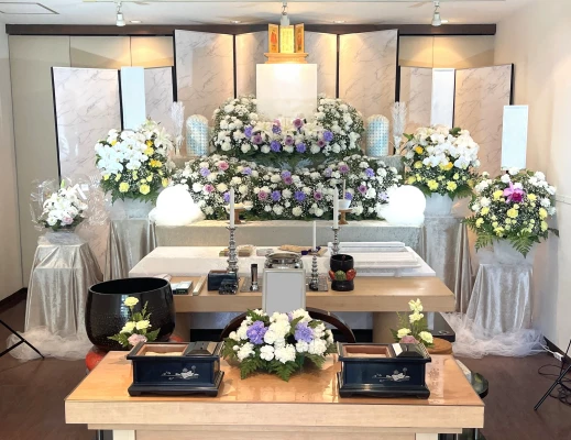 ラストセレモニーで葬儀を行なった写真