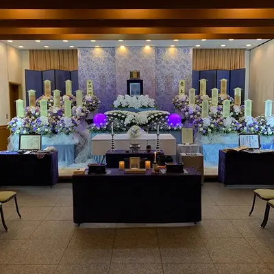 セレモニーたけうちで葬儀を行なった写真