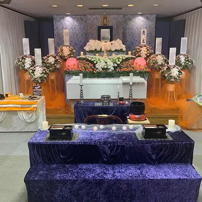 セレモニーたけうちで葬儀を行なった写真