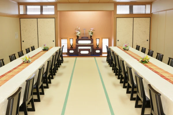 前橋メモリードホールで葬儀を行なった写真