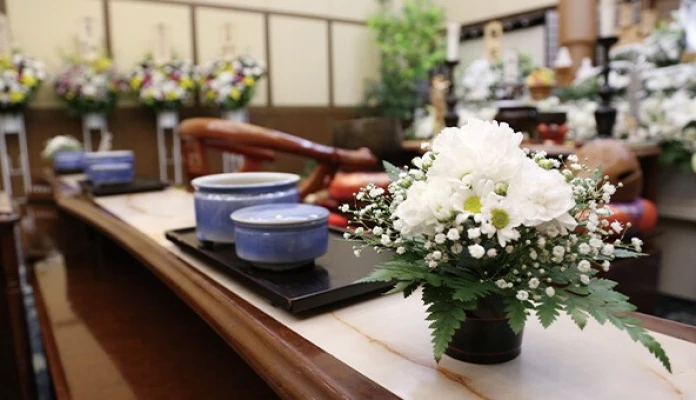 メモリード前橋典礼会館で葬儀を行なった写真
