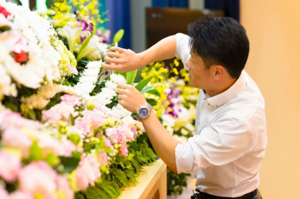 メモリード前橋典礼会館で葬儀を行なった写真