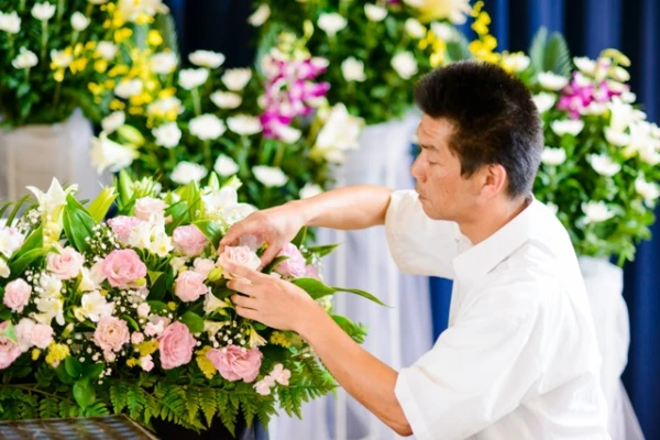 メモリード前橋典礼会館で葬儀を行なった写真