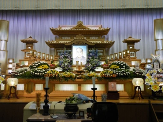 メモリード前橋典礼会館で葬儀を行なった写真