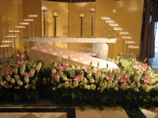 高崎メモリードホールで葬儀を行なった写真