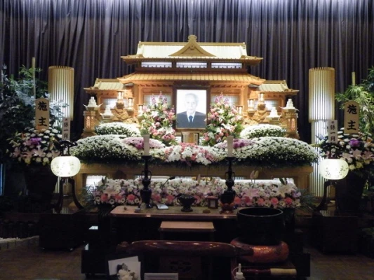 高崎メモリードホールで葬儀を行なった写真