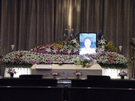 高崎メモリードホールで葬儀を行なった写真