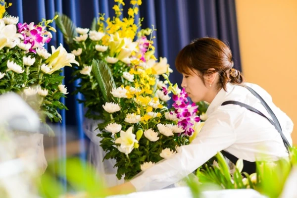 高崎メモリードホールで葬儀を行なった写真