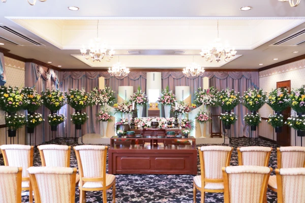 メモリード高崎典礼会館で葬儀を行なった写真