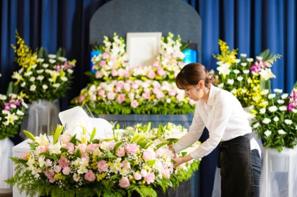 桐生メモリードホールで葬儀を行なった写真