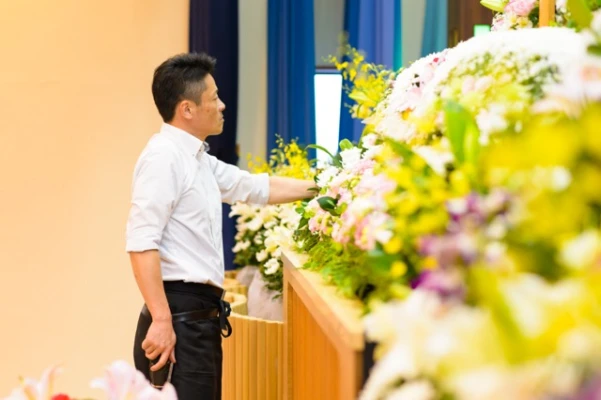 桐生メモリードホールで葬儀を行なった写真