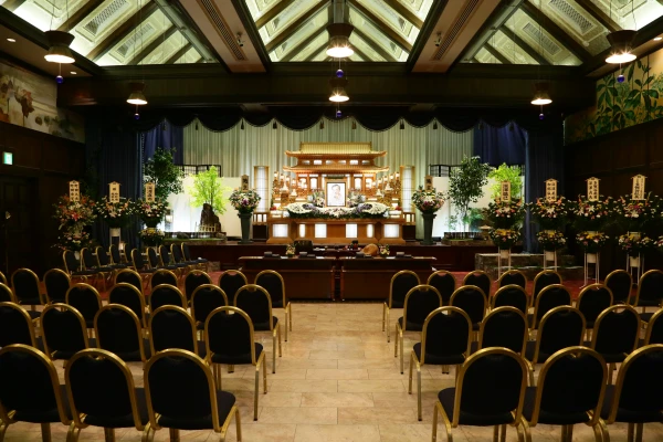 伊勢崎メモリードホールで葬儀を行なった写真