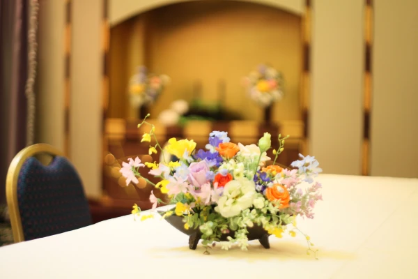 伊勢崎メモリードホールで葬儀を行なった写真