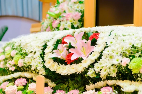 ぐんかんアモート太田 にしふじホールで葬儀を行なった写真