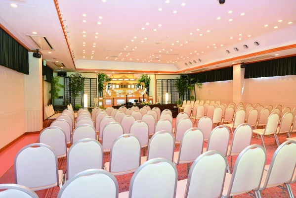 太田西メモリードホールで葬儀を行なった写真