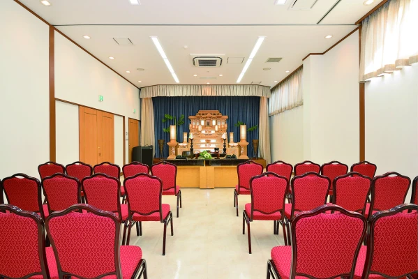 太田西メモリードホールで葬儀を行なった写真