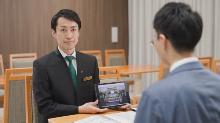 渋川メモリードホールで葬儀を行なった写真