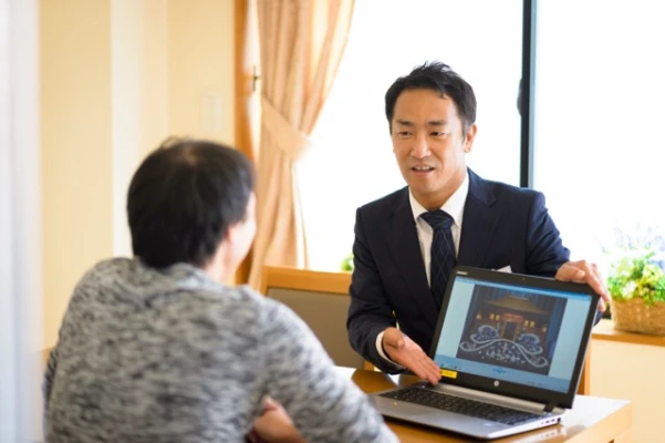 渋川メモリードホールで葬儀を行なった写真