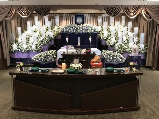 心愛メモリアルで葬儀を行なった写真