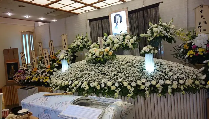 行田セレモニー　行田セレモニー会館で葬儀を行なった写真