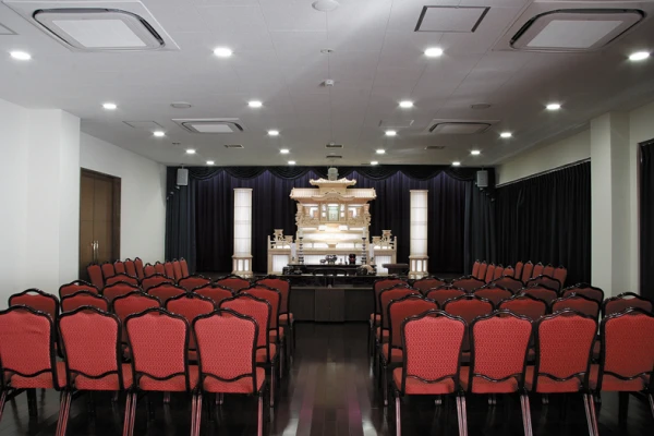 狭山メモリードホールで葬儀を行なった写真