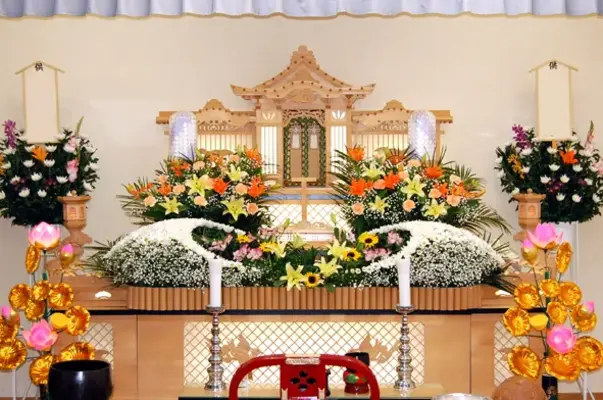 山兼セレモニー(寄居町平安会館)で葬儀を行なった写真