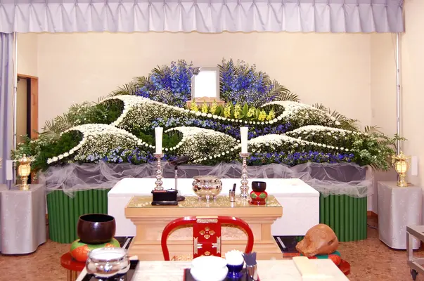 山兼セレモニー(寄居町平安会館)で葬儀を行なった写真