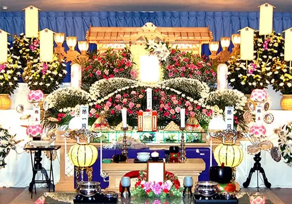 山兼セレモニー(寄居町平安会館)で葬儀を行なった写真