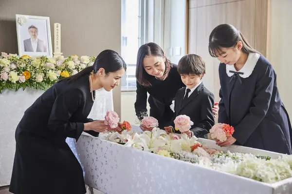 博全社（花見川儀式殿）で葬儀を行なった写真