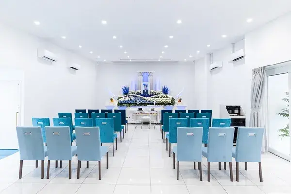 サンセルモ玉泉院 稲毛会館で葬儀を行なった写真