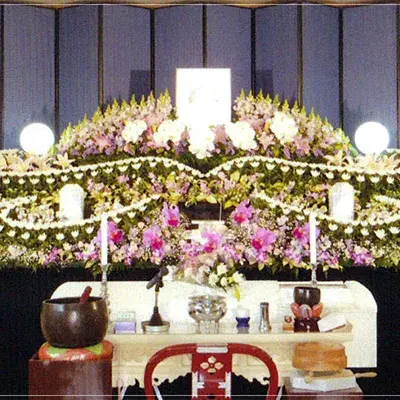 MKセレモニーで葬儀を行なった写真