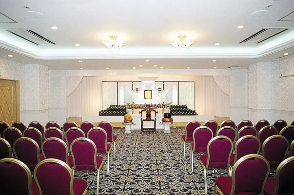 博全社(姉崎儀式殿)で葬儀を行なった写真