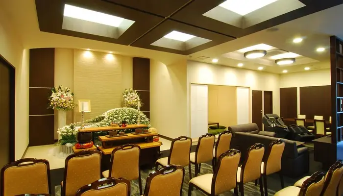 博全社(市原ホール)で葬儀を行なった写真