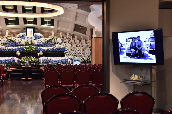 メモリード（東京メモリードホール）で葬儀を行なった写真