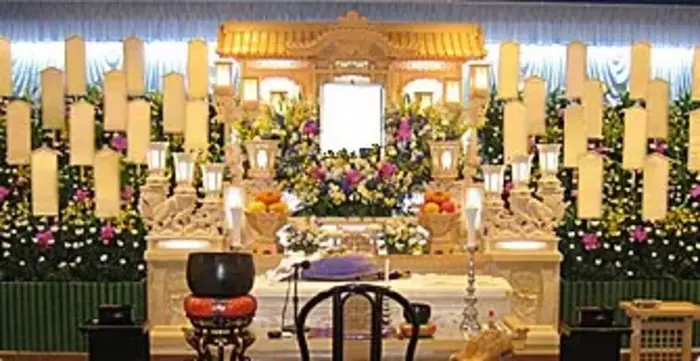 有限会社上平井葬儀社（西新小岩斎場）で葬儀を行なった写真