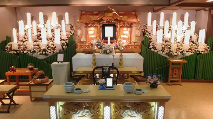 瑞江セレモ(一之江セレモニーホール)で葬儀を行なった写真