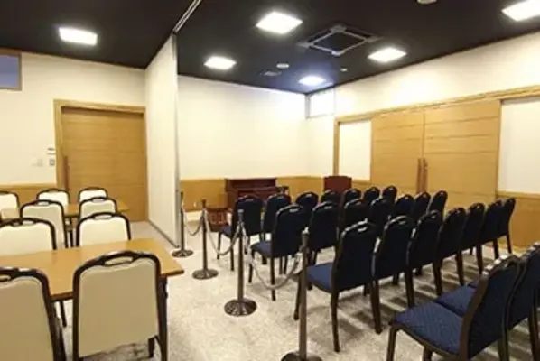 八王子大横町会館（セレモア）で葬儀を行なった写真