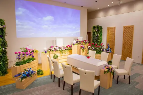 サン・ライフ（八王子滝山ファミリーホール）で葬儀を行なった写真