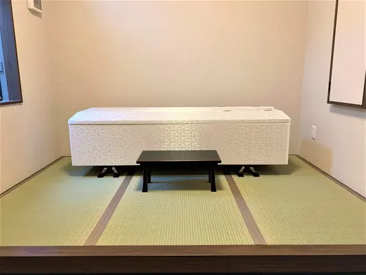 溝口祭典（こすもす家族会館）で葬儀を行なった写真