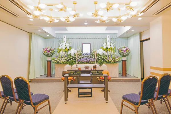 サン・ライフ(八王子総合ホール)で葬儀を行なった写真