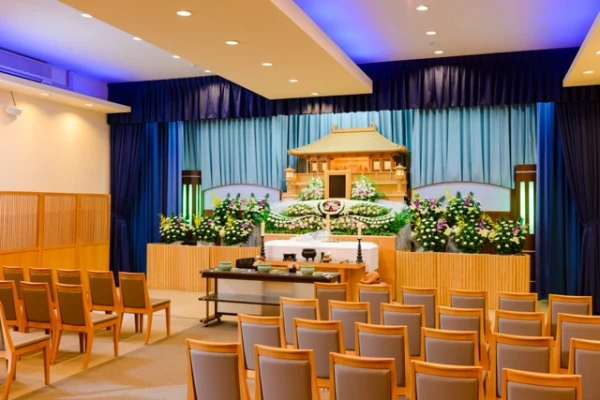 メモリード（調布メモリードホール）で葬儀を行なった写真