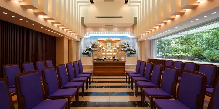 くらしの友 国領総合斎場で葬儀を行なった写真