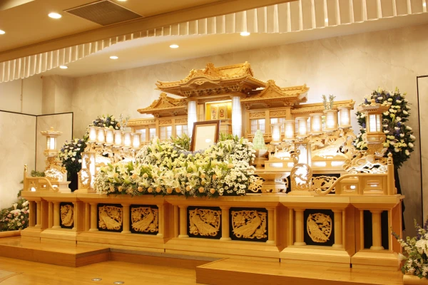 コムウェルホール町田駅前会堂けやきで葬儀を行なった写真