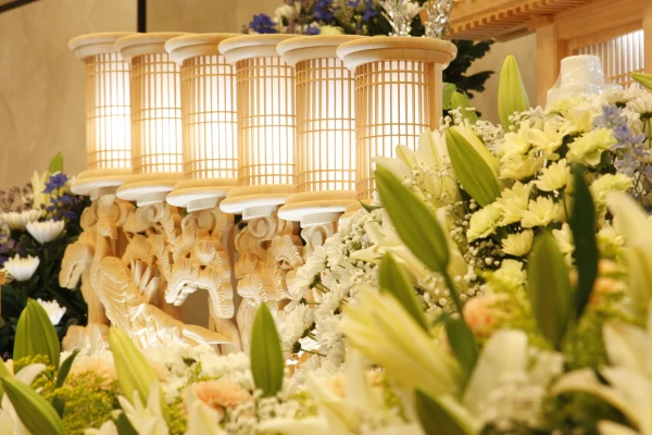 コムウェルホール町田駅前会堂けやきで葬儀を行なった写真