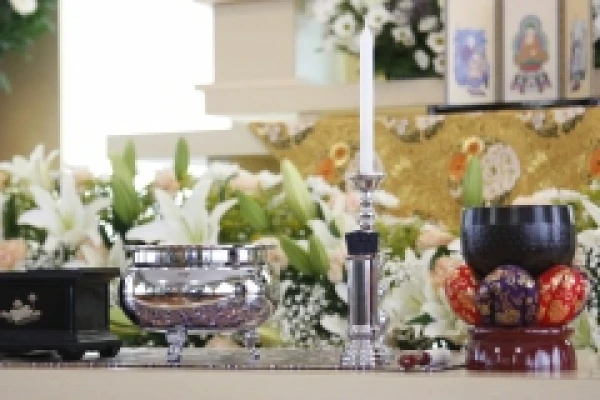 コムウェルホール町田駅前会堂けやきで葬儀を行なった写真