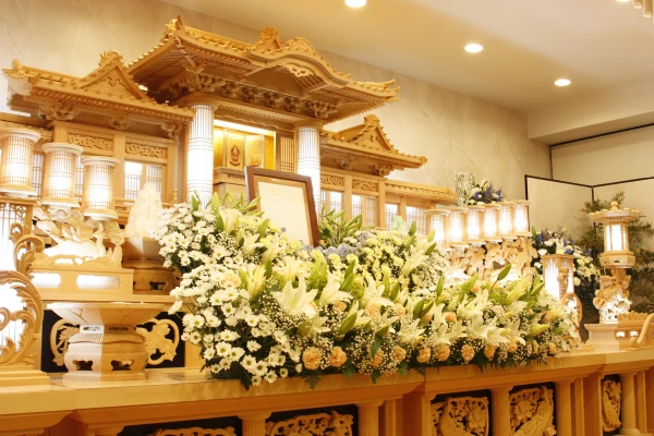 コムウェルホール町田駅前会堂けやきで葬儀を行なった写真