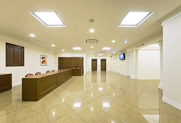 鶴見ほうさい殿で葬儀を行なった写真