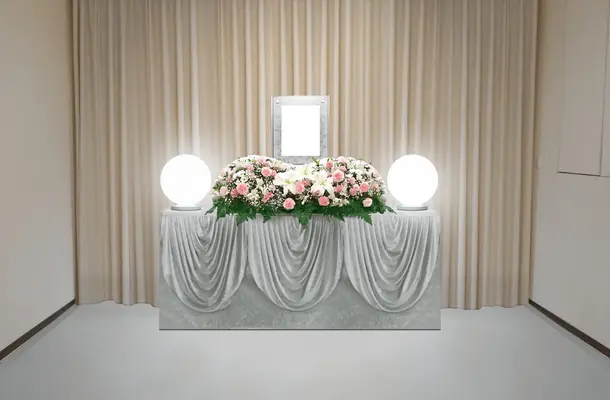 小さな森の家 北新横浜ノースホールで葬儀を行なった写真