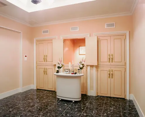 戸塚ほうさい殿で葬儀を行なった写真